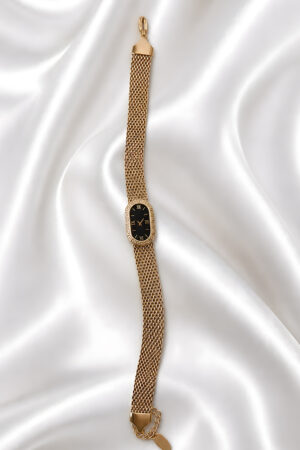 Vintage Mesh Dial Bracelet Watch Style
